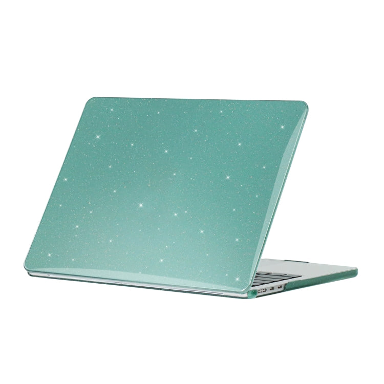 Night Green Gypsophila Laptop Protective Case for MacBook Air 13.6 inch A2681 2022/MacBook Air M2