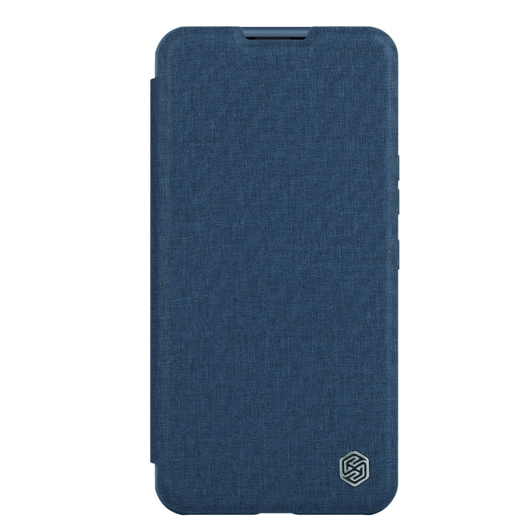 NILLKIN QIN Series Pro Leather Phone Case for iPhone 14 Plus (Blue)