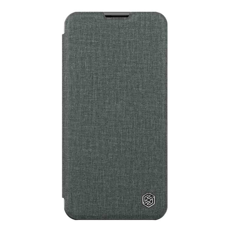 NILLKIN QIN Series Pro Leather Phone Case for iPhone 14 Pro Max (Grey)