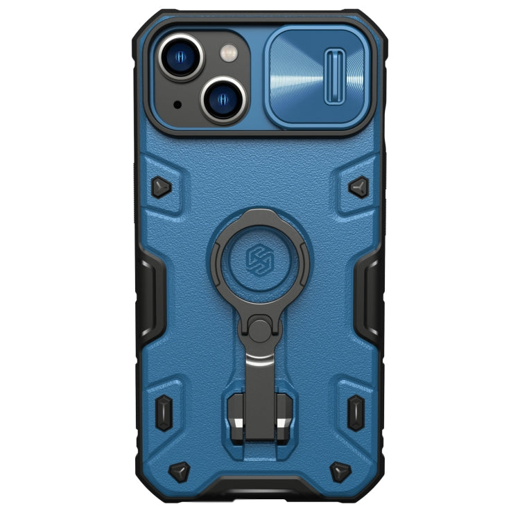 NILLKIN CamShield Armor Pro Magnetic Phone Case for iPhone 14 (Blue)