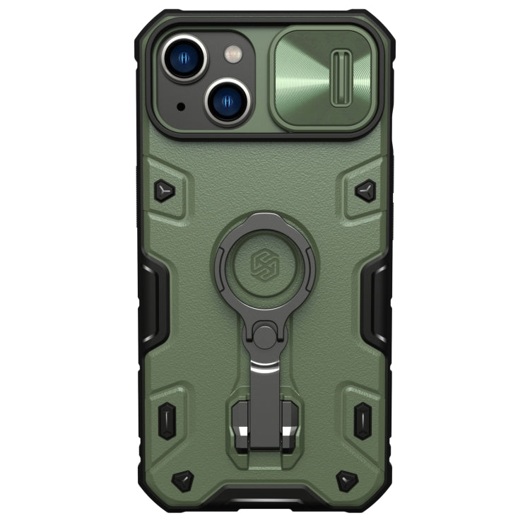 NILLKIN CamShield Armor Pro Magnetic Phone Case for iPhone 14 Plus (Green)
