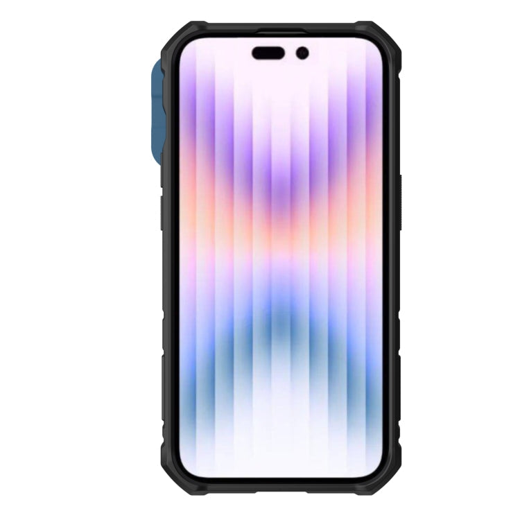 NILLKIN Shockproof CamShield Armor Protective Case for iPhone 14 Pro (Blue)