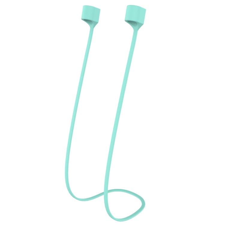 Anti-Lost Rope Magnetic Silicone Lanyard for AirPods Pro 2 in Mint Green