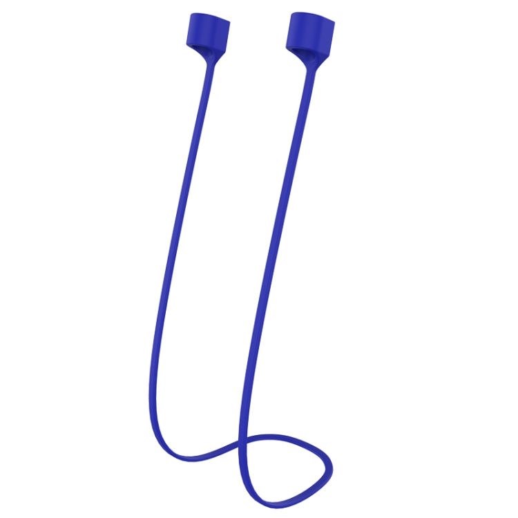 Blue Magnetic Silicone Lanyard for AirPods Pro 2 - Anti-lost Rope and Easy Access