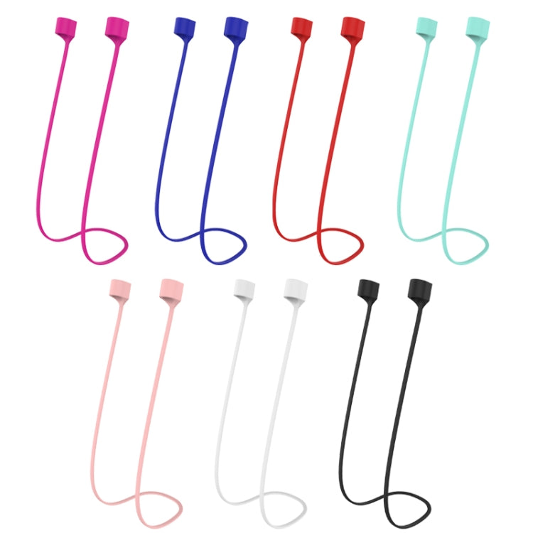 Blue Magnetic Silicone Lanyard for AirPods Pro 2 - Anti-lost Rope and Easy Access