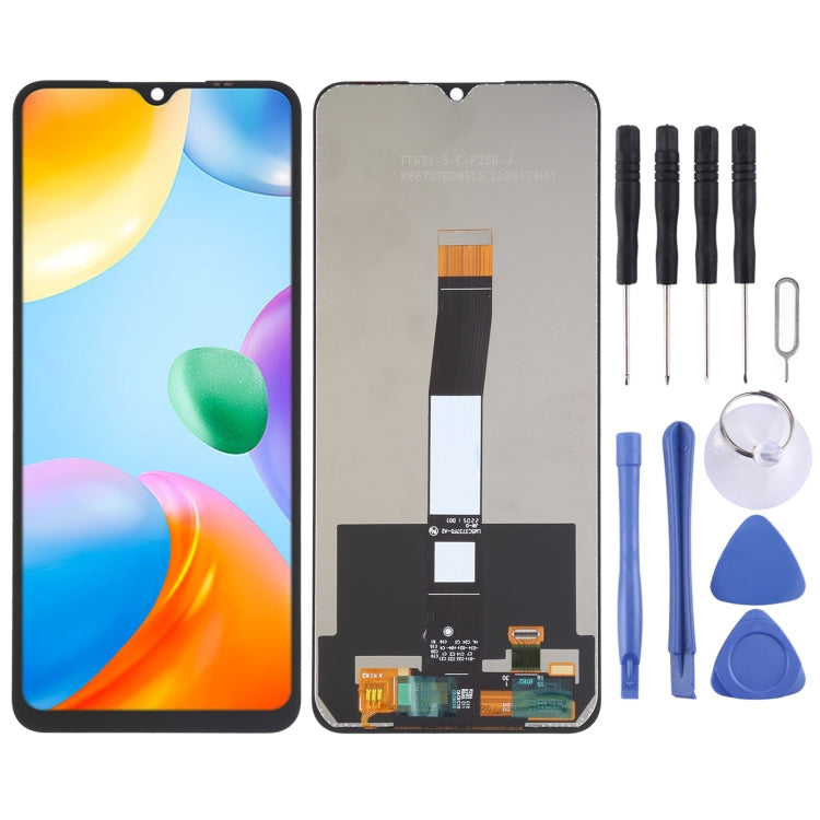 TFT LCD Screen and Digitizer Full Assembly For Xiaomi Redmi 10C/Redmi 10 India