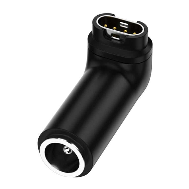 Garmin Watch Charging Adapter with DC5.5 x 2.1 90 Elbow Interface