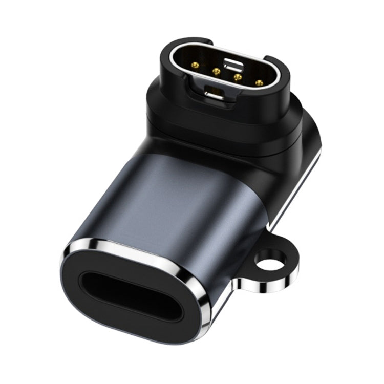 Garmin Watch Charging Adapter with 8 Pin 90-Degree Elbow Interface