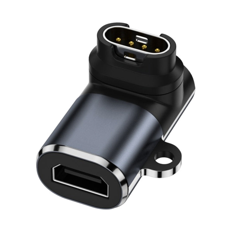 Garmin Watch Charging Adapter with Micro USB 90-Degree Elbow