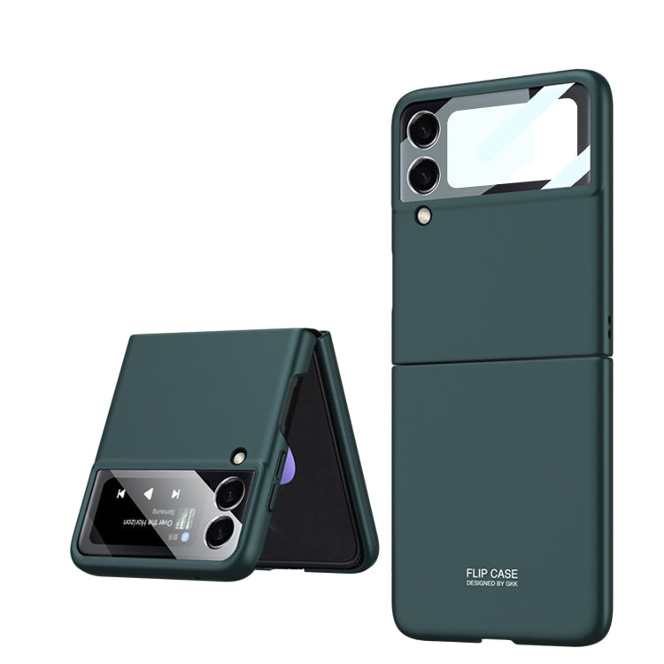 Samsung Galaxy Z Flip4 Ultra-thin Full Coverage Phone Case in Dark Green