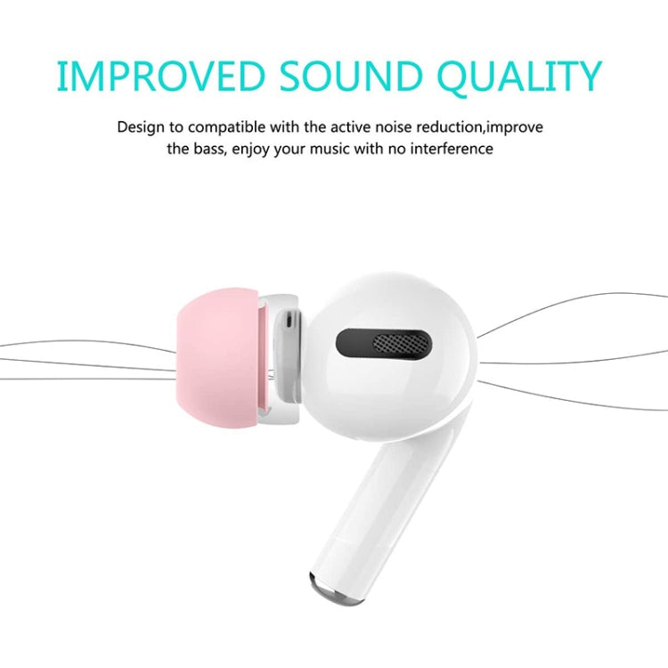 White Silicone Earplugs for AirPods Pro 2 - 1 Pair