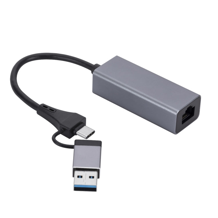 USB3.0 Gigabit Network Type-C to Network Port USB HUB
