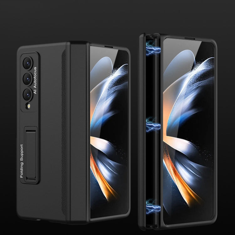 Samsung Galaxy Z Fold4 GKK Magnetic Hinged Folding Full Phone Case in Black
