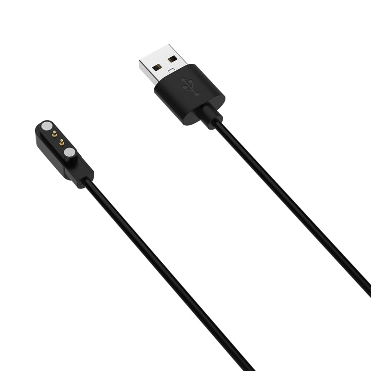 For Realme TechLife Watch Magnetic Charging Cable - 1.2m Length (Black)