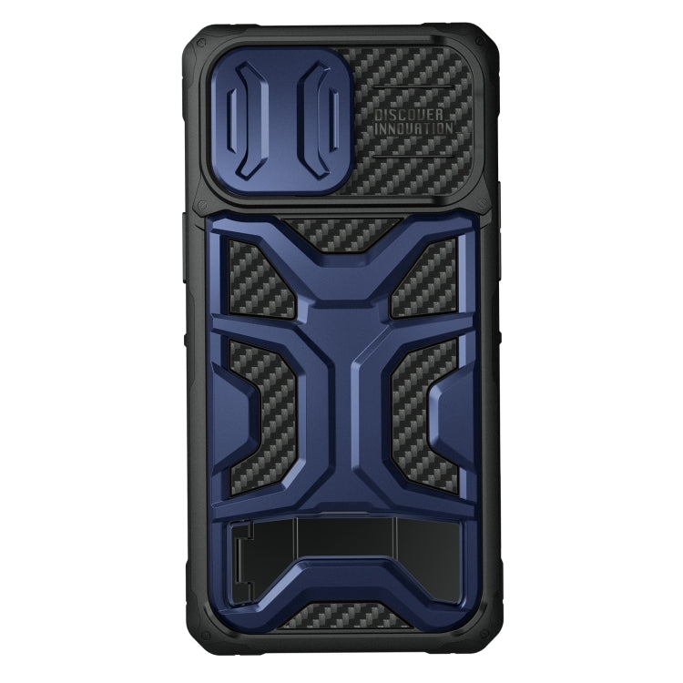 NILLKIN Sliding Camera Cover Phone Case for iPhone 14 Pro Max (Blue)