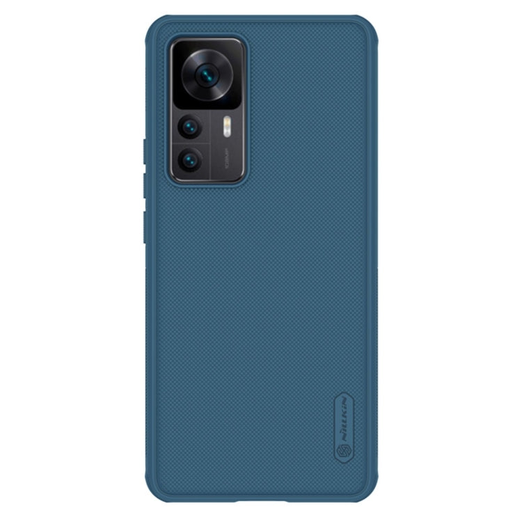 NILLKIN Frosted Shield Pro PC + TPU Phone Case for Xiaomi 12T/Redmi K50 Ultra (Blue)