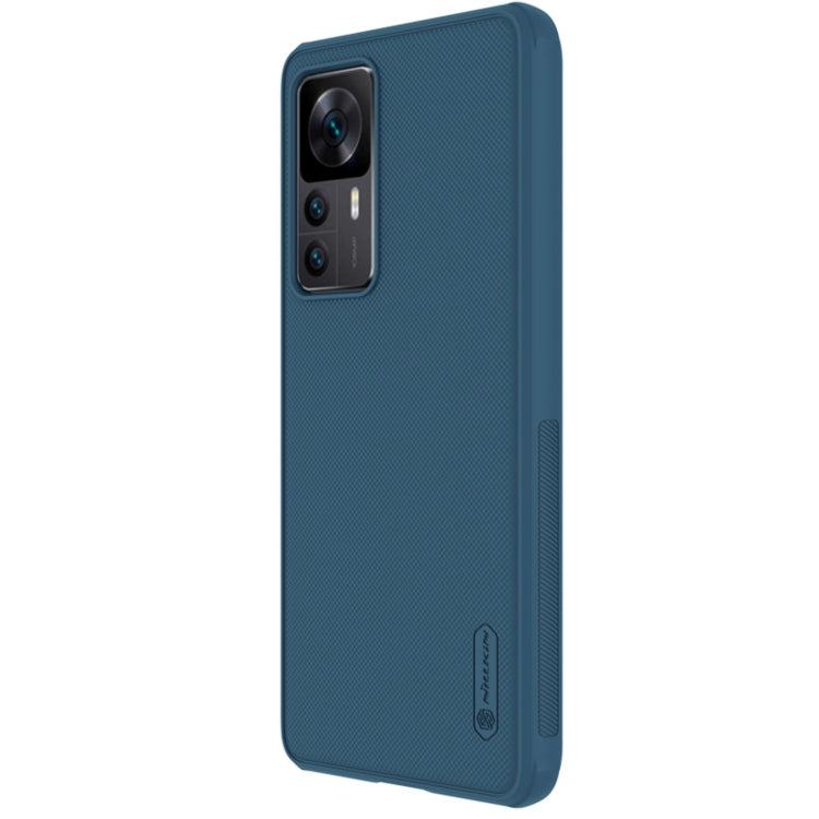 NILLKIN Frosted Shield Pro PC + TPU Phone Case for Xiaomi 12T/Redmi K50 Ultra (Blue)