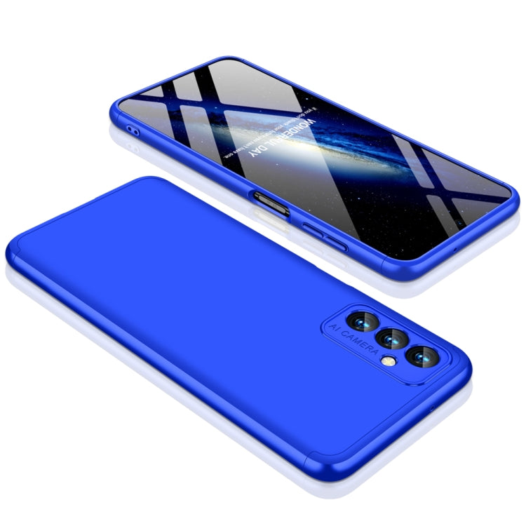 Samsung Galaxy F13 / M13 India GKK Three Stage Splicing Full Coverage PC Phone Case - Blue
