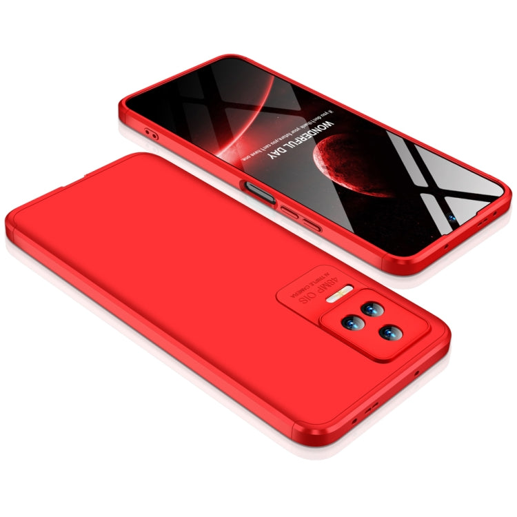 Xiaomi Poco F4 5G / Redmi K40S Full Coverage PC Phone Case - Red
