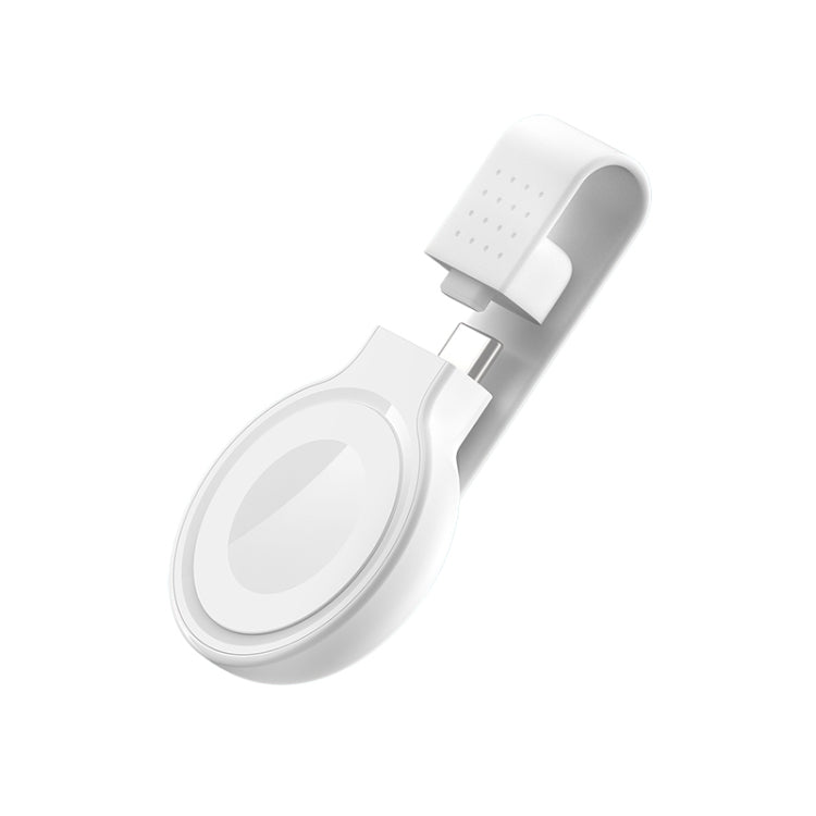 MOMAX GOLINK USB-C Magnetic Wireless Charger for Apple Watch (White)