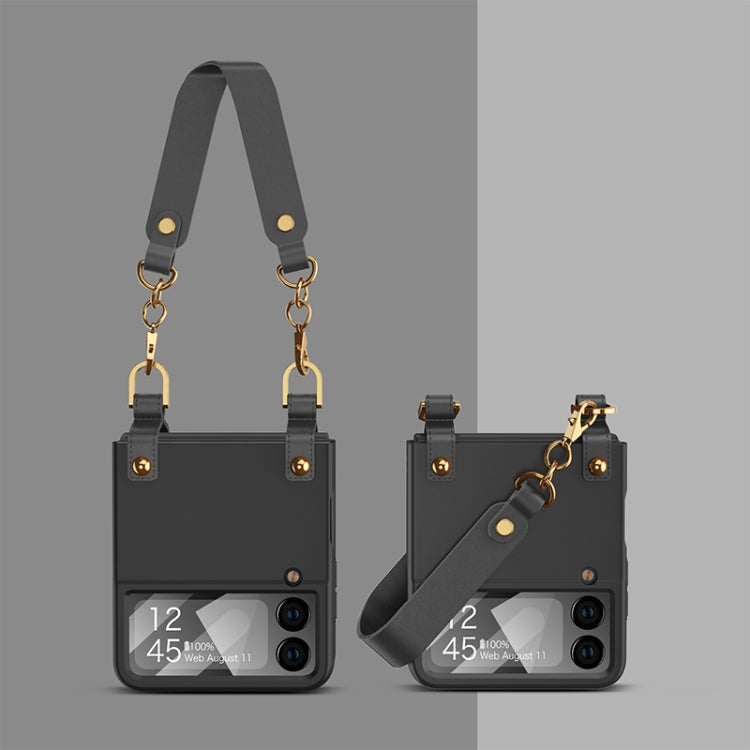 Samsung Galaxy Z Flip4 Handbag Phone Case in Black - Ultra-thin and Stylish Protection