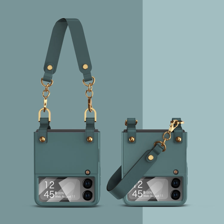 GKK Forest Green Handbag Case for Samsung Galaxy Z Flip4
