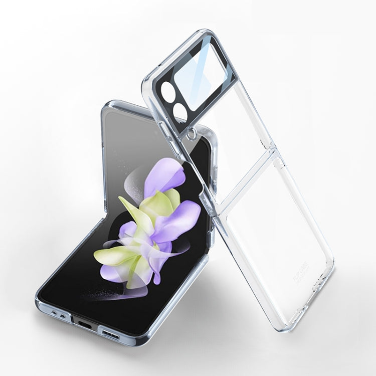 Samsung Galaxy Z Flip 4 GKK Electroplating Transparent Phone Case