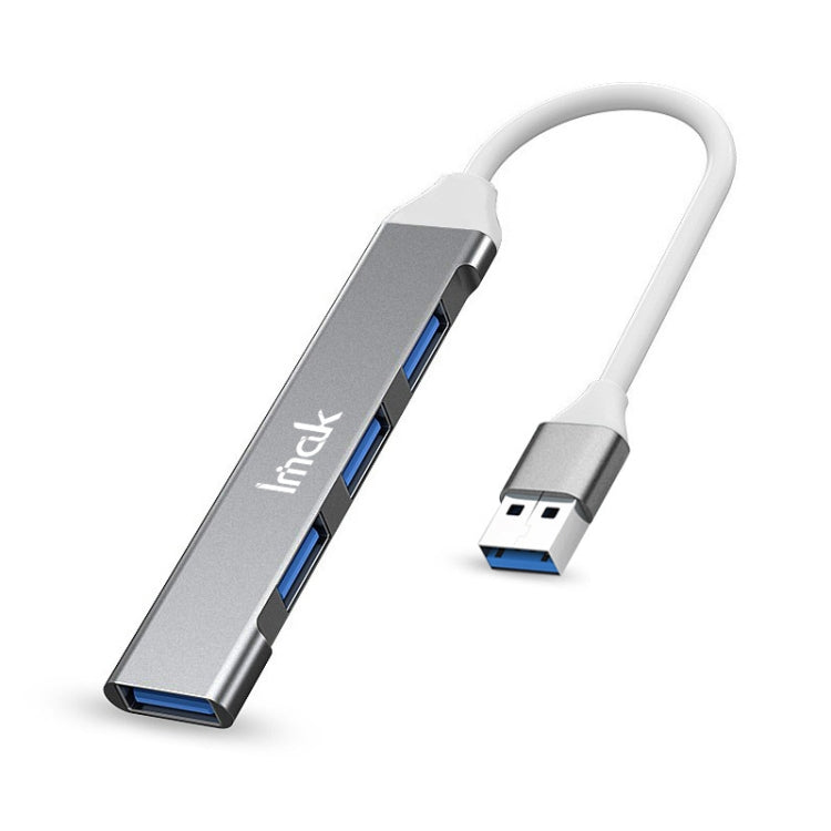 Imak 4 in 1 Multifunctional Docking Station HUB with USB Interface (Grey)