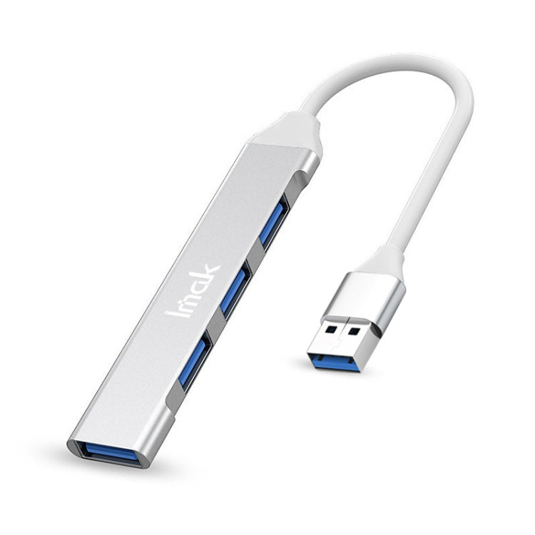 imak 4 in 1 Multifunctional Silver USB Docking Station Hub