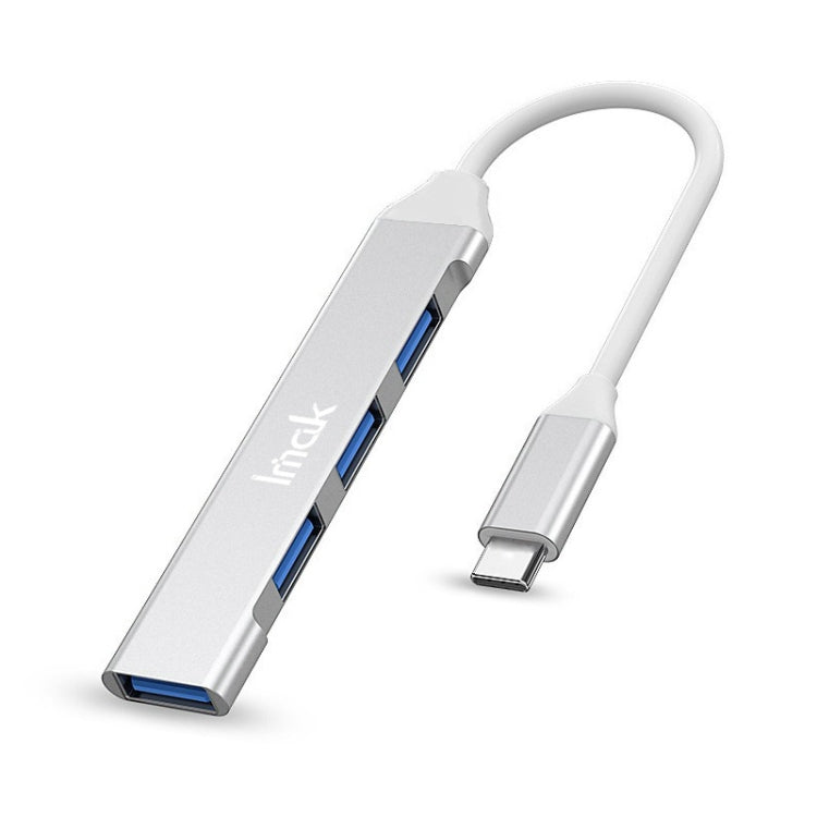imak 4 in 1 Multifunctional Docking Station HUB, USB-C / Type-C Interface (Silver)