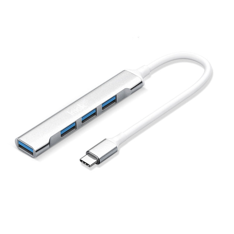 imak 4 in 1 Multifunctional Docking Station HUB, USB-C / Type-C Interface (Silver)
