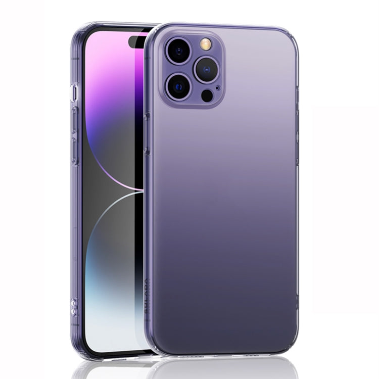 SULADA Frosted Series Shockproof TPU Protective Case for iPhone 14 Pro (Transparent)