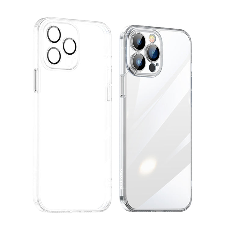 SULADA Crystal Steel Series TPU Transparent Phone Case for iPhone 14 Pro - Enhanced Signal Reception and All-round Protection