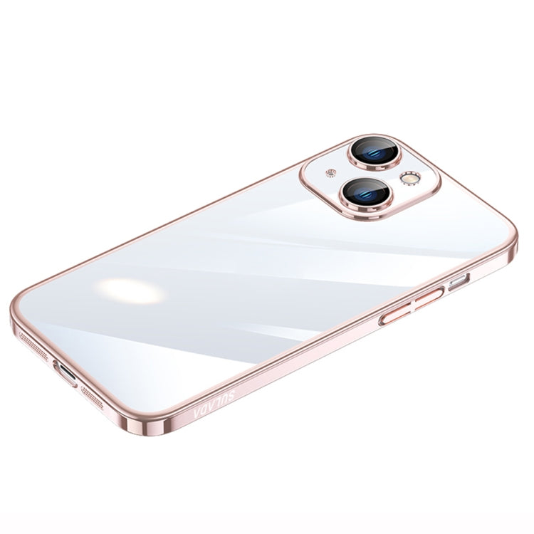 SULADA Pink Hard PC Shockproof Phone Case for iPhone 14 Plus