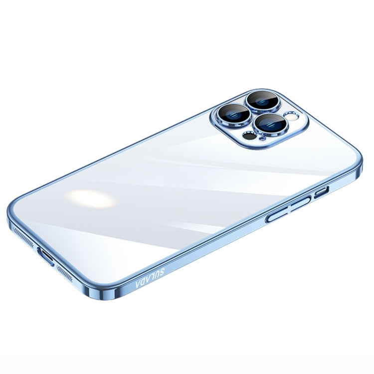 SULADA Hard PC Shockproof Phone Case for iPhone 14 Pro (Sierra Blue)