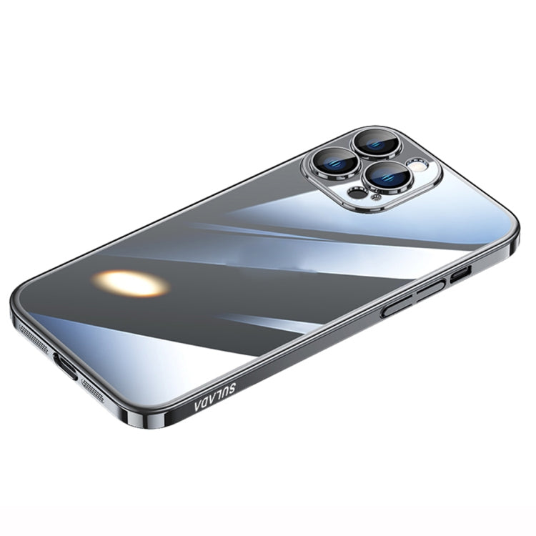 Black SULADA Hard PC Shockproof Phone Case for iPhone 14 Pro Max