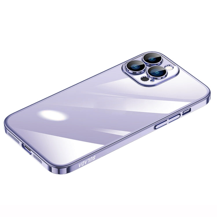 SULADA Hard PC Shockproof Phone Case for iPhone 14 Pro Max (Dark Purple)