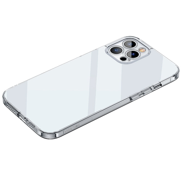 iPhone 14 Pro Max Transparent Shockproof Phone Case - White