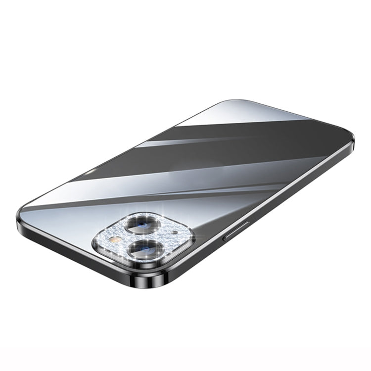 SULADA Glad Eye Series Plating TPU Shockproof Protective Case for iPhone 14 Plus (Black)
