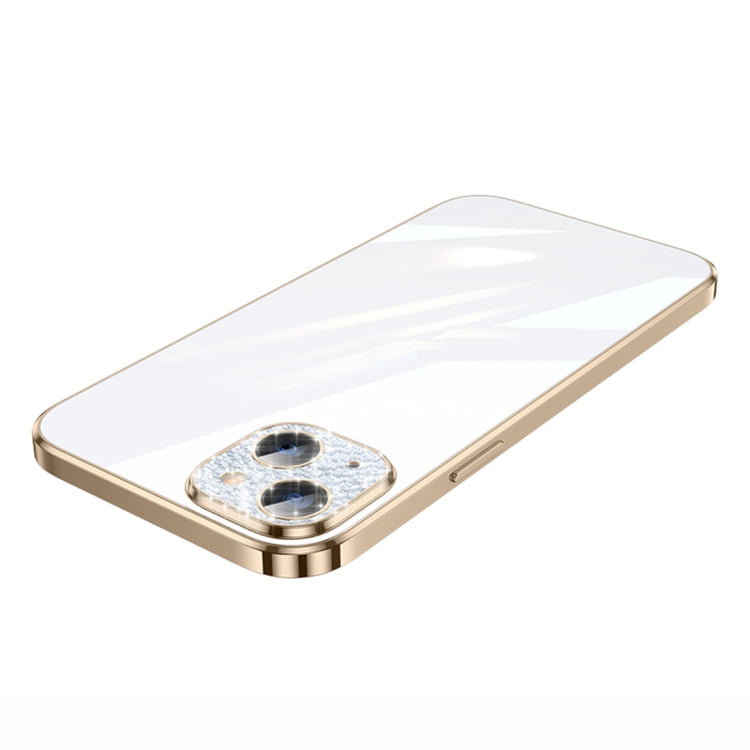 SULADA The Glad Eye Series Gold Plating TPU Shockproof Case for iPhone 14 Plus