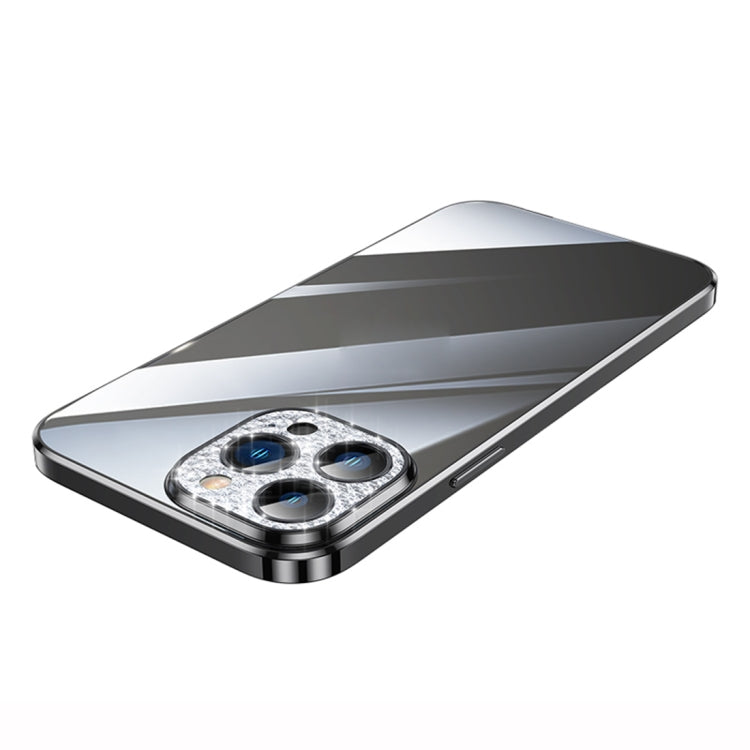 SULADA The Glad Eye Series Plating TPU Shockproof Protective Case for iPhone 14 Pro (Black)