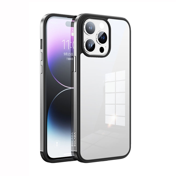 SULADA Metal Frame Phone Case for iPhone 14 Pro Max