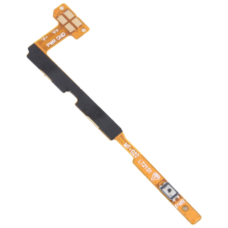 Moto G22 Power Button Flex Cable - High-Quality Replacement Part