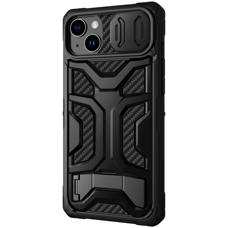 NILLKIN Sliding Camera Magnetic Phone Case for iPhone 14 Plus (Black)