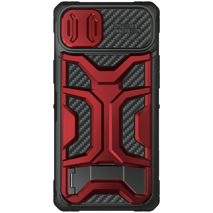 NILLKIN Sliding Camera Cover Phone Case for iPhone 14 Plus (Red)