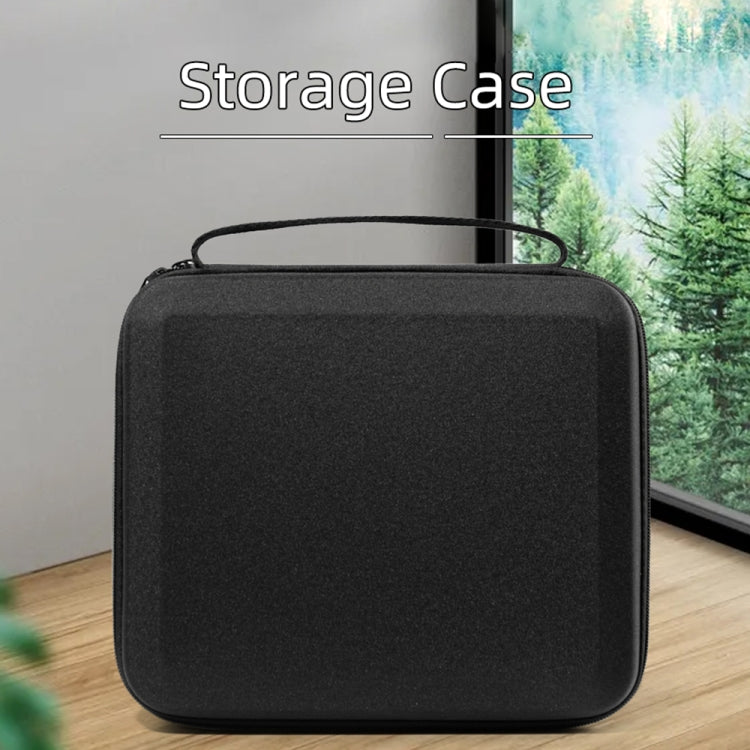 DJI Avata Drone Square Shockproof Hard Case Carrying Storage Bag - Black + Red Liner