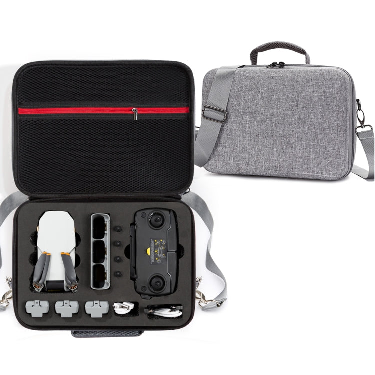 Shockproof Carrying Case for DJI Mini SE with Grey and Black Liner