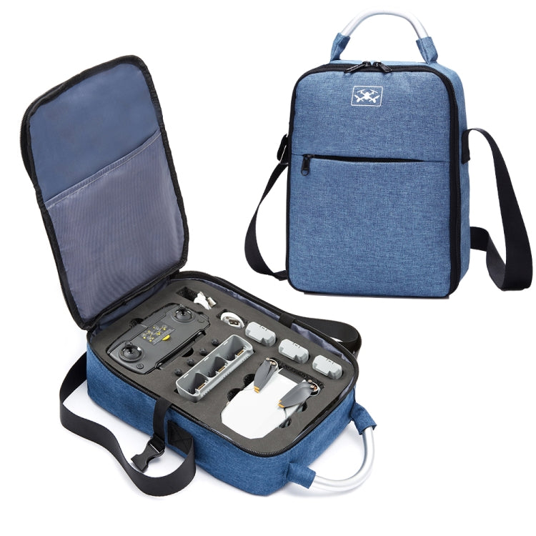 Shockproof Single Shoulder Storage Carrying Case for DJI Mini SE, 31 x 23 x 10cm (Blue + Black Liner)
