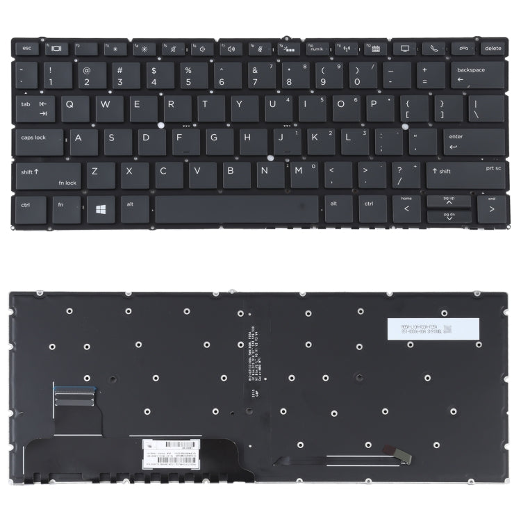 US Version Backlit Keyboard for HP Elitebook X360 836 730 G5 735 G5 G6 830 G5 G6