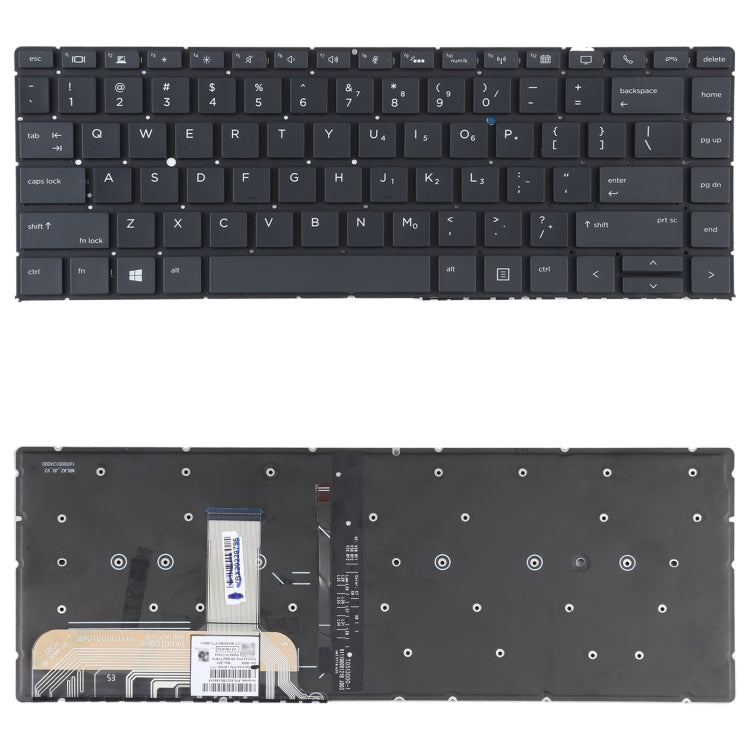 HP Elitebook X360 1040 G4 1040 G5 US Version Keyboard with Backlight and Improved Visibility